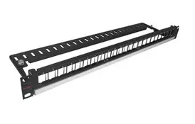 Патч-панель 19 1U STP для 24 модуля Kyestone Molex (PID-00257) - Фото