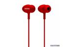 Наушники HF RM-515 Red (mic + button call answering) Remax (42264)