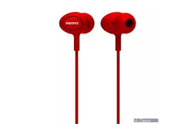 Наушники HF RM-515 Red (mic + button call answering) Remax (42264) - Фото