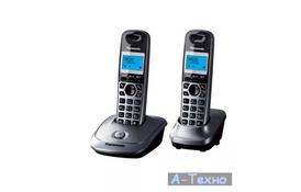 Телефон Dect Panasonic KX-TG2512UAM Metallic - Фото Телефон Dect Panasonic KX-TG2512UAM Metallic - Фото