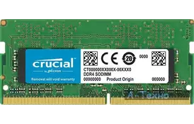Модуль памяти для ноутбука SoDIMM DDR4 4GB 2400 MHz MICRON (CT4G4SFS824A) - Фото