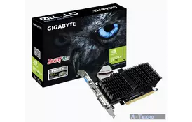 Відеокарта GeForce GT710 1024Mb GIGABYTE (GV-N710SL-1GL) - Фото