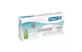 Скобы Rapid Standard 26/6, 5000 шт. (24861800) - Фото