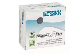 Скобы Rapid Standard 24/6, 5000 шт. (24859800) - Фото