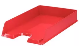 Лоток для бумаг горизонтальный Esselte Europost VIVIDA, красный (623607) - Фото