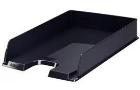 Лоток для бумаг горизонтальный Esselte Europost VIVIDA, черный (623605) - Фото