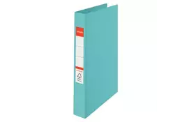 Папка на кольцах Esselte Colour'ice А4, 25 мм, 2R, РР, голубой (626497) - Фото