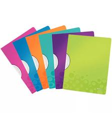 Пластиковая папка с клипом Leitz WOW Clip