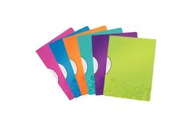 Пластиковая папка с клипом Leitz WOW Clip - Фото