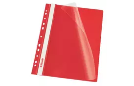 Скоросшиватель Esselte VIVIDА А4, РР, красный (13585) - Фото