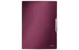 Папка на резинке Leitz Style А4, гранатовый красный (39770028) - Фото