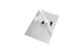 Папка-уголок Esselte. Прозрачные бесцветные папки-уголки Esselte - Фото