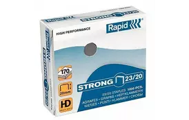 Скобы Rapid Strong 23/20, 1000 шт. (24870400) - Фото
