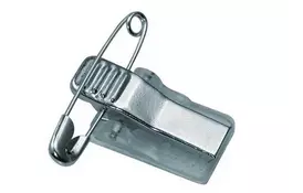 Клип для бейджей CT-218 на самоклейке, 100 шт (1520103000201) - Фото