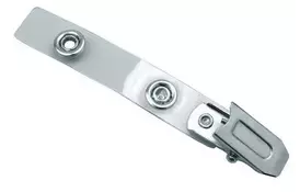 Клип для бейджей СТ-210 на ремешке, 100 шт (1520103000101) - Фото