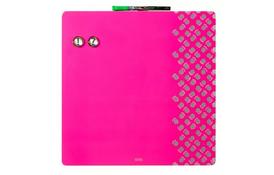 Доска магнитно-маркерная REXEL Quartet Combo 36х36 см, розовая (1903894) - Фото