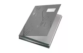 Папка на підпис Leitz, 18 відділів, сіра (5745-00-85) - Фото