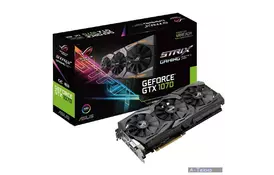 Відеокарта ASUS GeForce GTX1070 8192Mb ROG STRIX GAMING (STRIX-GTX1070-8G-GAMING) - Фото