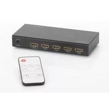 Видеокоммутатор DIGITUS HDMI (INx5 - OUTx1), 4K (DS-49304)