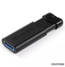 USB флеш накопитель Verbatim 256GB PinStripe Black USB 3.0 (49320)