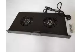 Вентиляторный модуль Kingda 2 вентилятора + термостат (KD-301-8) - Фото