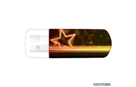 USB флеш накопитель Verbatim 16GB STORE'NGO MINI NEON ORANGE USB 2.0 (49394) - Фото