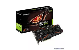 Видеокарта GIGABYTE GeForce GTX1080 8192Mb WF3 OC (GV-N1080WF3OC-8GD) - Фото
