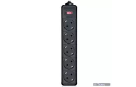 Сетевой фильтр питания REAL-EL RS-PROTECT 5m, black (EL122300012) - Фото