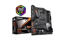 Материнская плата GIGABYTE X570 AORUS ELITE - Фото