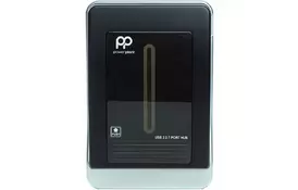 Активний USB-хаб PowerPlant USB 2.0 7 портів - Фото