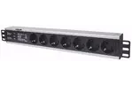 Силовой блок Intellinet 220В 7 розеток 19'' 1.5U 3m (714006)