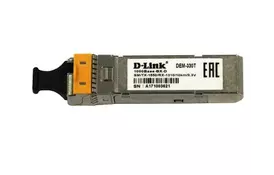 SFP-Трансивер 330T/10KM 1x1000Base-BX-D, WDM, SM, 10км, DDM-мониторинг - Фото