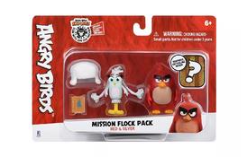 Игровая фигурка Jazwares Angry Birds ANB Mission Flock Ред и Сильвер (ANB0007) - Фото