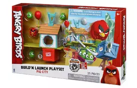 Игровая фигурка Jazwares Angry Birds ANB Medium Playset (Pig City Build 'n Launch Playset) (ANB0015) - Фото