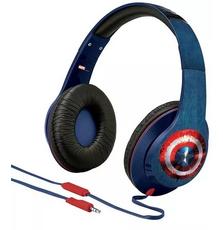 Наушники eKids/iHome MARVEL, Avengers Civil War, Captain America, Mic