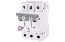 Авт. выключатель ETI ETIMAT 6  3p C 25А (6 kA) (2145518)  - Фото