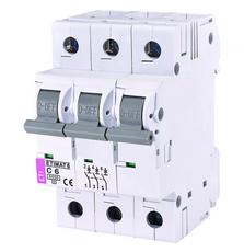 Авт. выключатель ETI ETIMAT 6 3p C 6А (6 kA) (2145512)