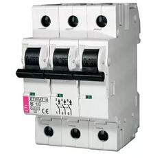 Авт. выключатель ETI ETIMAT 10 3p B 20А (10 kA) (2125717) 