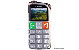 Мобильный телефон Sigma Comfort 50 Light DS Grey (4827798224328) - Фото