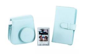 Набор аксессуаров INSTAX ACCESSORY BUNDLE Ice Blue (чехол, фоторамка и фотоальбом) - Фото