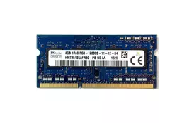 Модуль памяти для ноутбука SoDIMM DDR3 4GB 1600 MHz Hynix (HMT451S6AFR8С-PB) - Фото