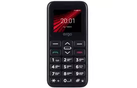 Мобильный телефон Ergo F186 Solace Black - Фото