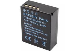 Акумулятор до фото / відео PowerPlant Olympus BLH-1 1720mAh (декодований) (CB970339) - Фото