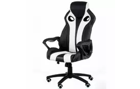 Кресло игровое Special4You Gish black/white (000003685) - Фото