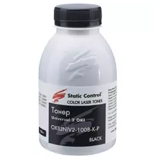 Тонер OKI universal, 100г black Static Control (OKIUNIV2-100B-K-P)