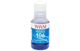 Чорнило WWM EPSON L7160/7180 140г Cyan (E106C) - Фото