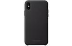 Чехол Spigen для iPhone XS/X Silicone Fit Black