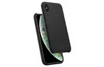 Чехол Spigen для iPhone XS/X Silicone Fit Black