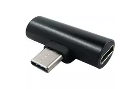 Переходник Type-C (male) - 3,5 мм + Type-C (female) DENGOS (ADP-013) - Фото