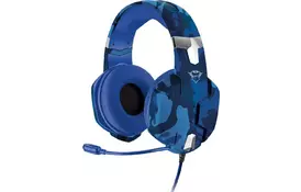 Игровая гарнитура Trust GXT 322B Carus Gaming Headset for PS4 3.5mm BLUE (23249) - Фото